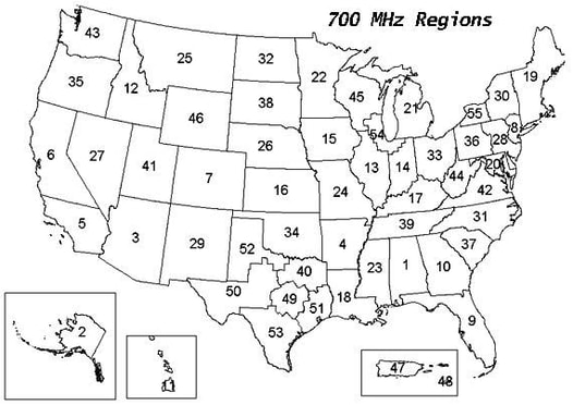 700 MHz Regions Picture